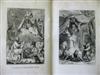 EMBLEM & FABLE BOOKS  LA FONTAINE, JEAN DE. Fabelen . . . in Nederduitsche Vaerzen overgebragt door J. Nomsz.  5 vols.  1786